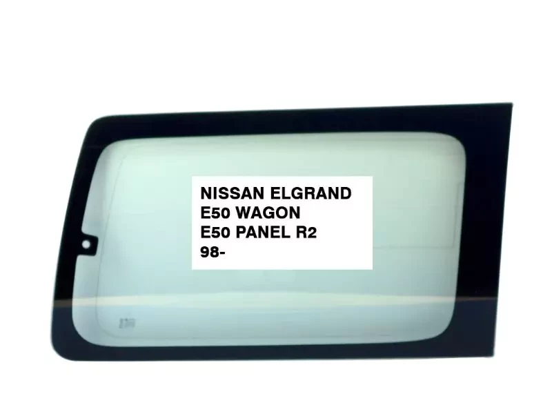 Sideglass Nissan Elgrand E50 Wagon E50 Panel R2 98-